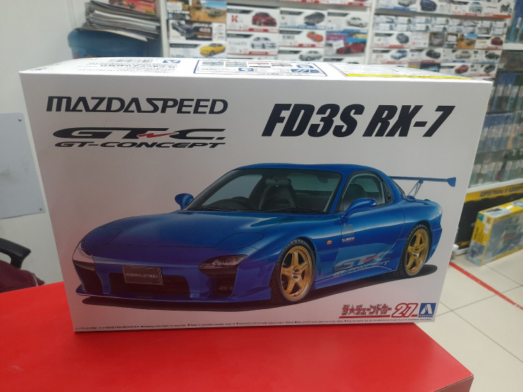 06147 Mazda RX-7 Speed FD3S A-Spec GT-C '99 1:24 Aoshima