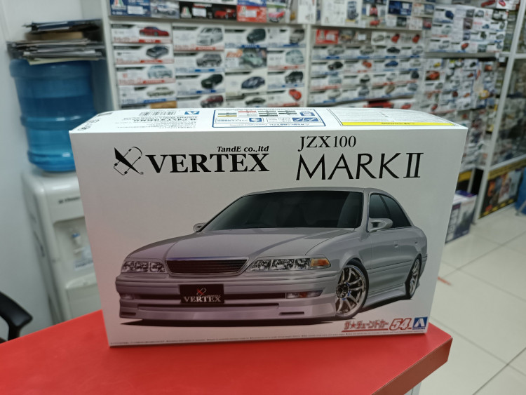 06350 Toyota Mark 2 '98 JZX100 Vertex 1:24 Aoshima