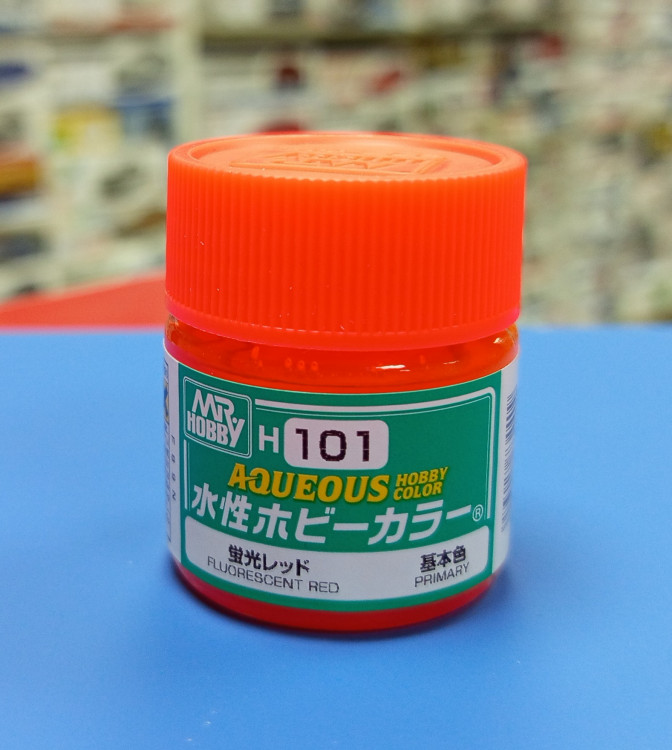 H 101 Краска FLUORESCENT RED 10 мл 