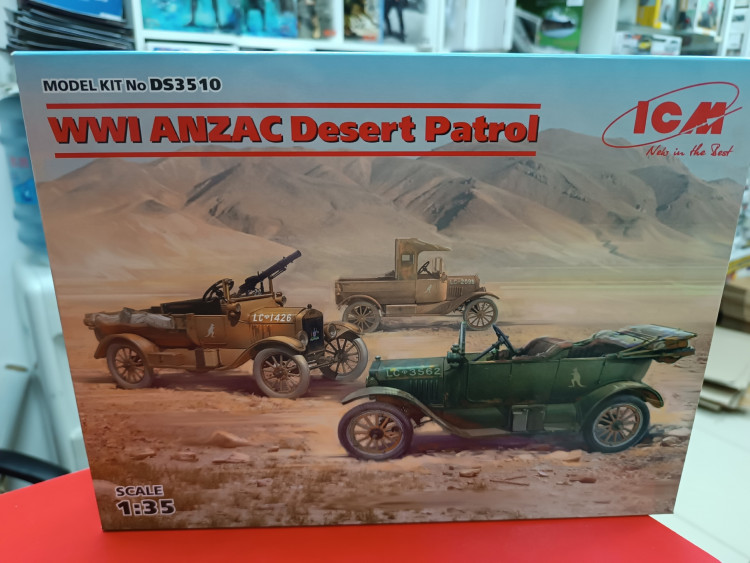 DS3510 Пустынный патруль ANZAC (Model T LCP, Utility, Touring)