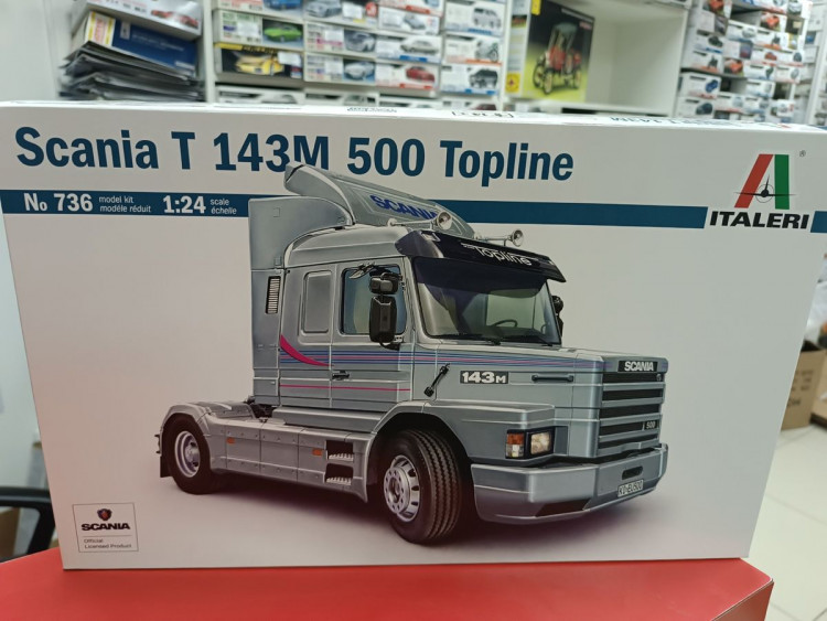 0736ИТ Scania T143 M 500 TOPLINE