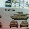 5004 Американский основной боевой танк M1A1/M1A2 Tusk с рабочими траками