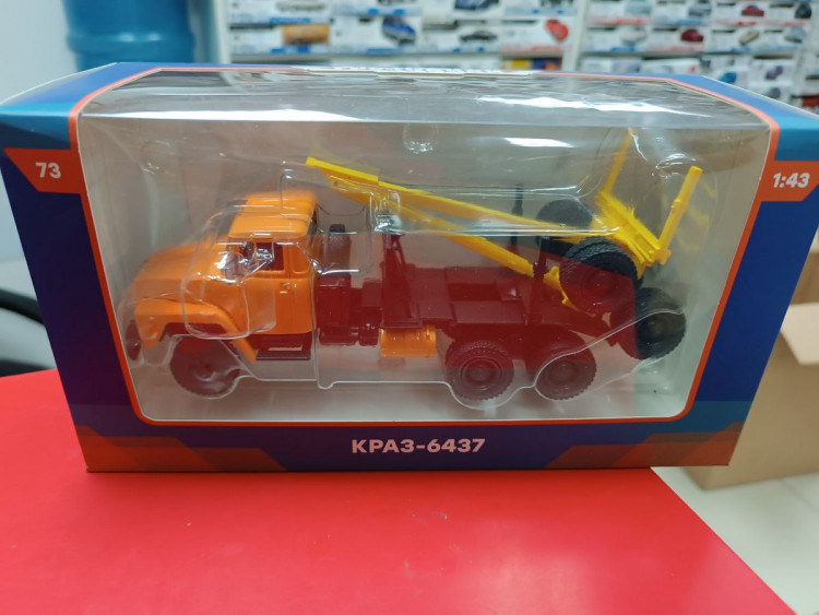 Легендарные грузовики СССР №73, КРАЗ-6437 1:43 Modimio