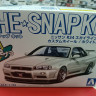 Aoshima 1:32 06632 Nissan Skyline GT-R -R34 Custom Wheel (White Pearl)