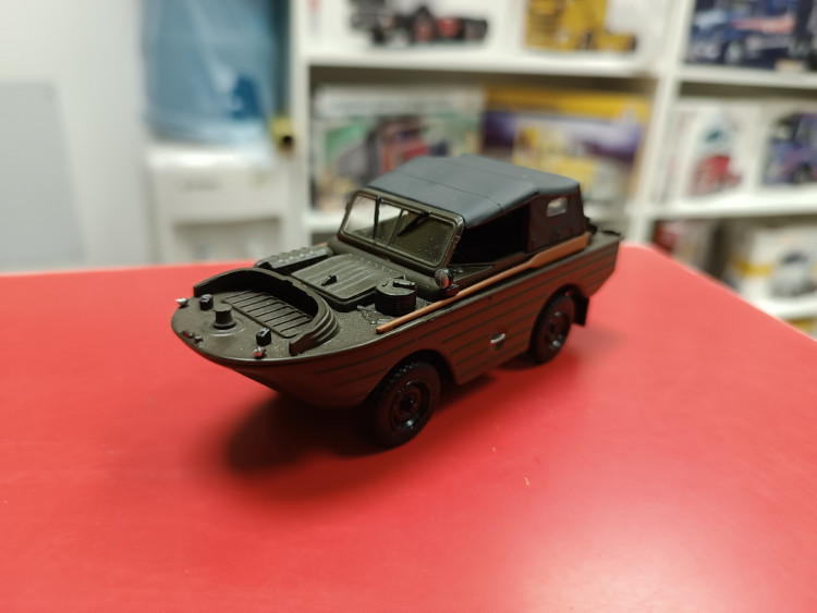  Автолегенды СССР: ГАЗ-46 1:43 Deagostini 