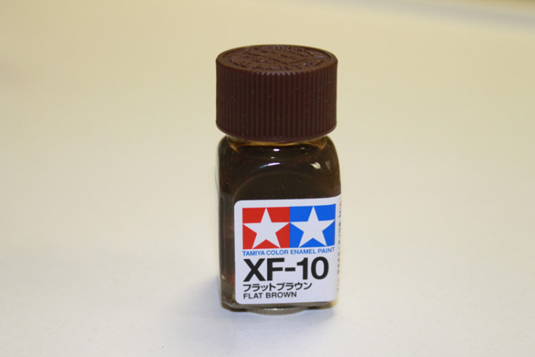 XF-10 Flat Brown (Коричневая матовая) эмаль10мл