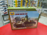 6247 Советский средний танк T-28 обр. 1936/1940 гг. 1:100 Звезда