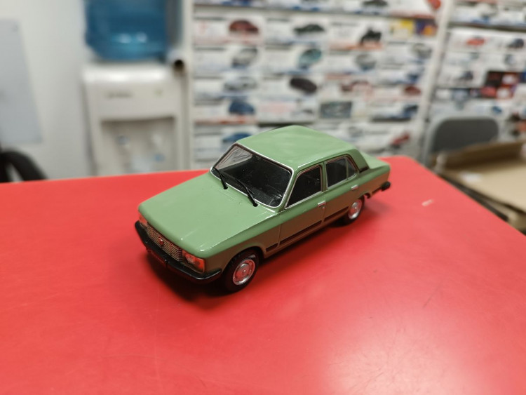 Автолегенды СССР №80 Москвич-3-5-6 1:43 Deagostini 