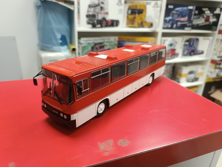 Наши Автобусы: Икарус-250-59 с дефектами 1:43 Modimio