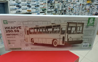 11101 Сборная модель Икарус-250.59 автобус Baumi 1:35