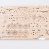 12005 Сборная модель Грузовик 4331 бортовой Baumi 1:43