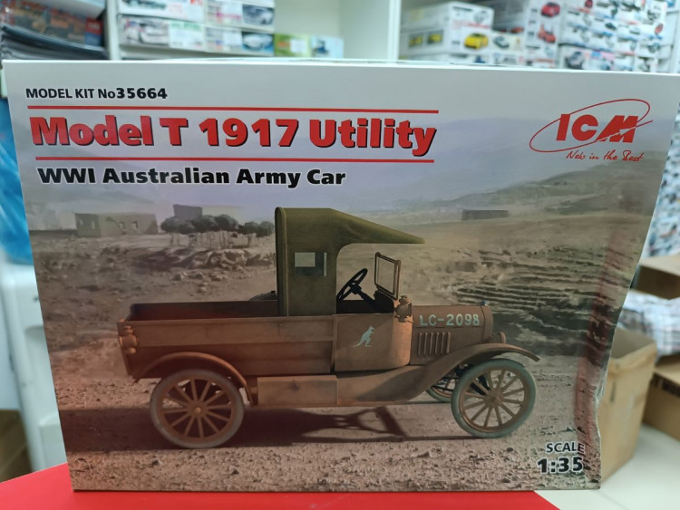 35664 Model T 1917 Utility, Армейский автомобиль Австралии І МВ