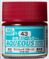 H 43 Краска 10мл  WINE RED