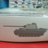 35A040 Немецкий тяжелый танк Panther II Rheinmetall turret 1:35 Amusing