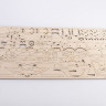 18001 Сборная модель  Ламборгини Авентадор Baumi 1:18