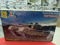 307243  Танк Черчилль. Серия: танки ленд-лиза (1:72)