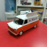 Полицейские машины: FORD Transit MKI с дефектом 1:43 Deagostini 