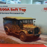 35529 L1500A с поднятым тентом, Германский армейский автомобиль II MB 