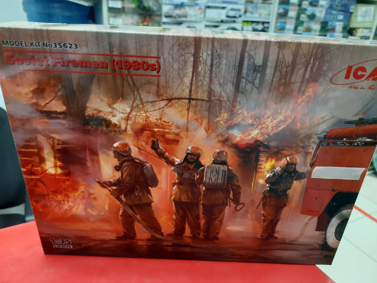35623 Фигуры, Советские пожарные (1980-е г.г.)