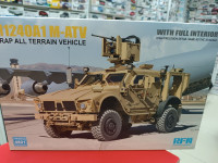 4801 Бронеавтомобиль M1240A1 M-ATV, вездеход MRAP с полным интерьером