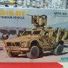 4801 Бронеавтомобиль M1240A1 M-ATV, вездеход MRAP с полным интерьером