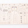 12007 Сборная модель КРАЗ-255Б1 бортовой Baumi 1:43