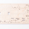12007 Сборная модель КРАЗ-255Б1 бортовой Baumi 1:43