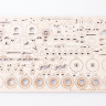 12007 Сборная модель КРАЗ-255Б1 бортовой Baumi 1:43