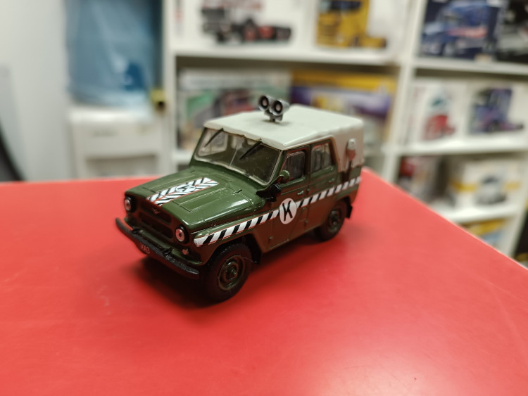 АНС: УАЗ-469 Комендатура 1:43 Deagostini