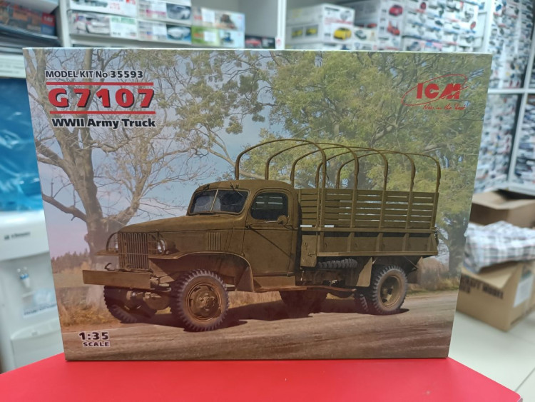 35593 G7107, Армейский грузовой автомобиль IIМВ