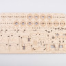 12009 Сборная модель КАМАЗ-65117 бортовой (без тента) Baumi 1:43