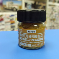 WP04 Паста MR.WEATHERING COLOR,  MUD YELLOW, 40 мл Mr Hobby