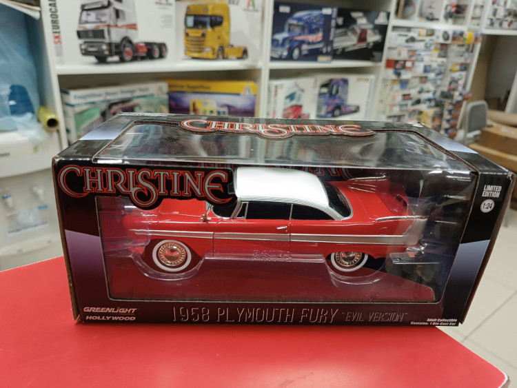 Plymouth fury greenlight 1:24