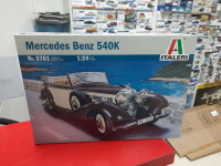 3701ит Mercedes Benz 540K 1:24 Italeri