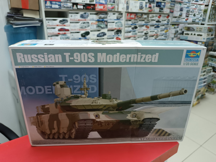 05549 Российский танк Т-90МС 1:35 Trumpeter