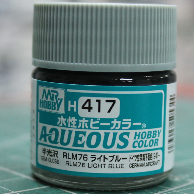 H417 Краска 10мл  RLM76 LIGHT BLUE