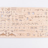 11019 КАМАЗ-43118 бортовой (Рестайлинг) Сборная модель Baumi 1:35