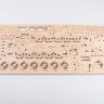 12303 Сборная модель ЭР-797-41 паровоз Baumi 1:43
