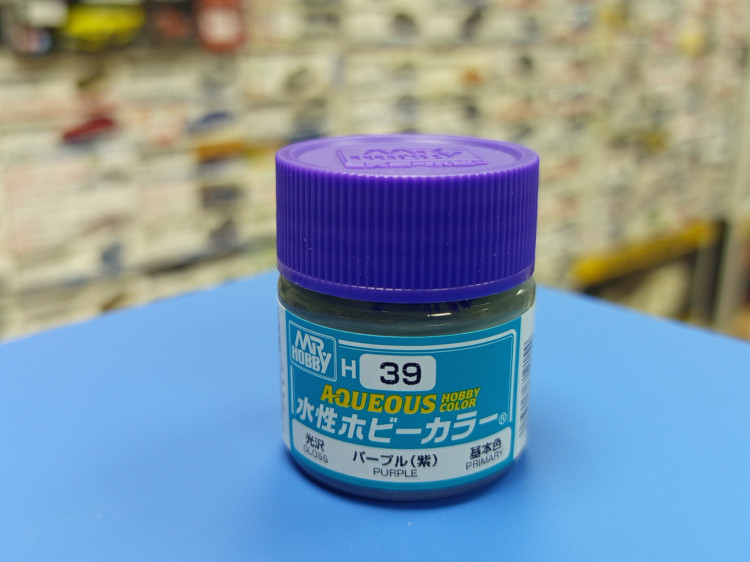 H39 Краска PURPLE, Фиолетовый, глянцевая, 10 мл Mr Hobby