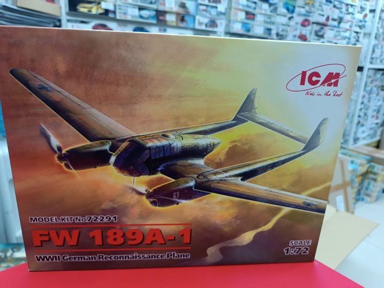 72291 FW 189A-1, Германский самолет-разведчик II МВ