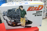 Aoshima 1:24 05960 Toyota Trueno AE86 Takumi Fujiwara Comics Vol.1 Ver.