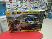 43002 УАЗ 3909 Аварийно-спасательная служба 1:43 Звезда