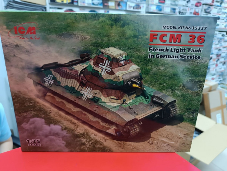 35337 FCM 36, Французский легкий танк на службе Вермахта
