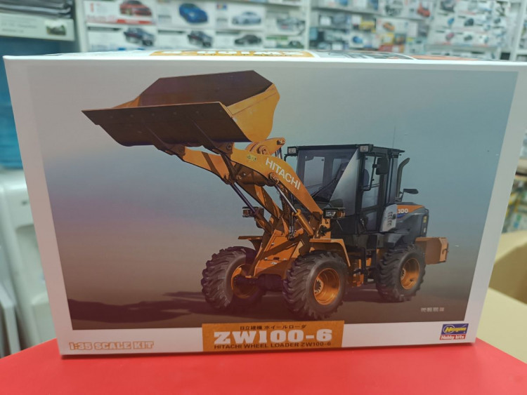 66004-Фронтальный колесный погрузчик HITACHI WHEEL LOADER ZW100-6