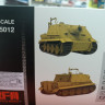 5012 Немецкая самоходная артиллерийская установка Sturmtiger с полным интерьером и рабочими траками