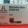 3943ИТ MERCEDES BENZ 2238 6x4 1:24 Italeri