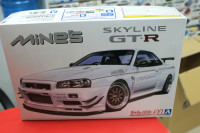 Aoshima 1:24 05986 Nissan Skyline GT-R Mine's BNR34 '02