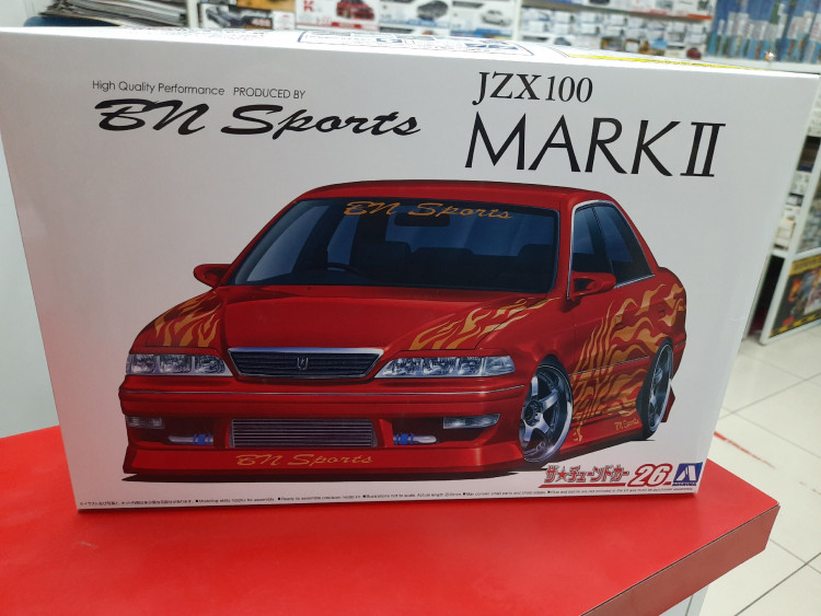 06132 Toyota Mark II JZX 100 BN Sports Tourer V '98 1:24 Aoshima