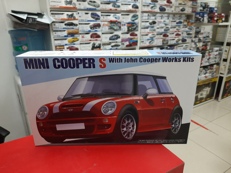 FU12688 Mini Cooper S John Cooper Works 1:24 Fujimi
