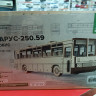 12102 Сборная модель из дерева  Икарус-250.59 автобус Baumi 1:43